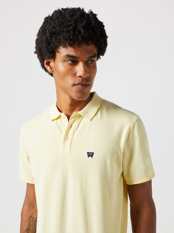 Wrangler Poloshirt in Gelb