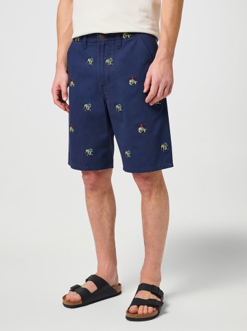 Wrangler Bermudy w kolorze granatowym