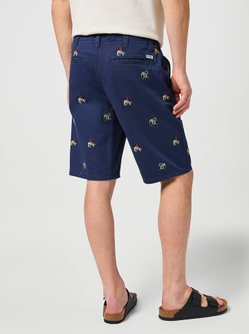 Wrangler Bermudy w kolorze granatowym