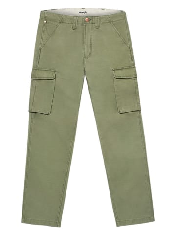 Wrangler Cargohose in Oliv