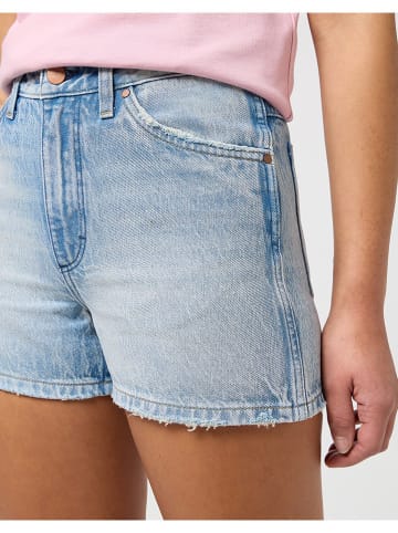 Wrangler Szorty dżinsowe w kolorze błękitnym