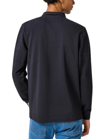 Wrangler Koszulka polo w kolorze czarnym