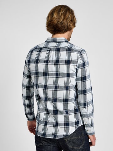 Lee Blouse donkerblauw/wit