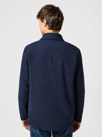 Wrangler Hemdjacke in Dunkelblau