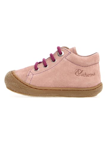 Naturino Leder-Lauflernschuhe "Cocoon" in Rosa