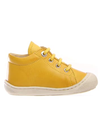 Naturino Leder-Lauflernschuhe "Cocoon" in Gelb