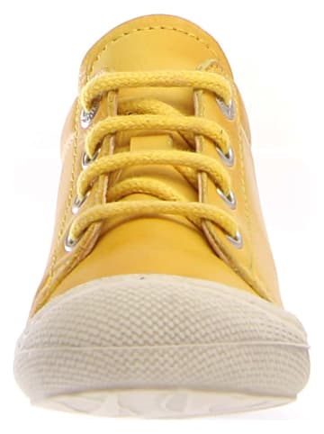 Naturino Leder-Lauflernschuhe "Cocoon" in Gelb