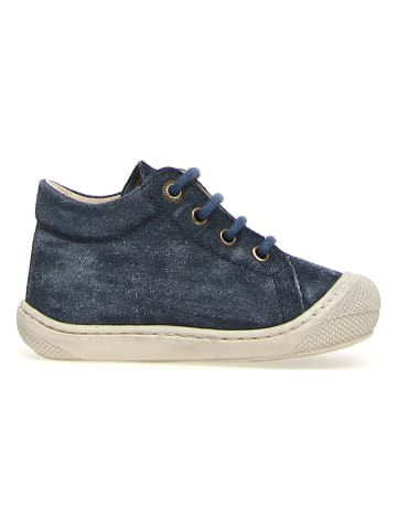 Naturino Leder-Lauflernschuhe "Cocoon" in Dunkelblau