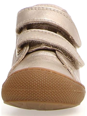 Naturino Leren loopleerschoenen "Cocoon" goudkleurig
