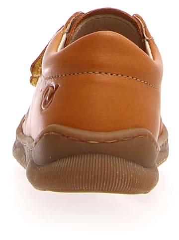 Naturino Leder-Sneakers "Gabby" in Hellbraun