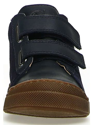 Naturino Leren sneakers "Heist" donkerblauw/lichtbruin