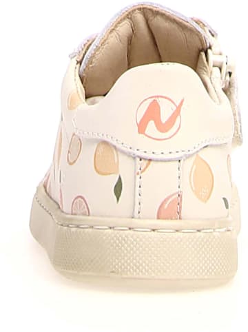 Naturino Leder-Sneakers "Eindhoven" in Creme