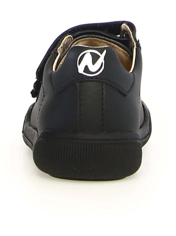 Naturino Leder-Sneakers "Gempe" in Schwarz