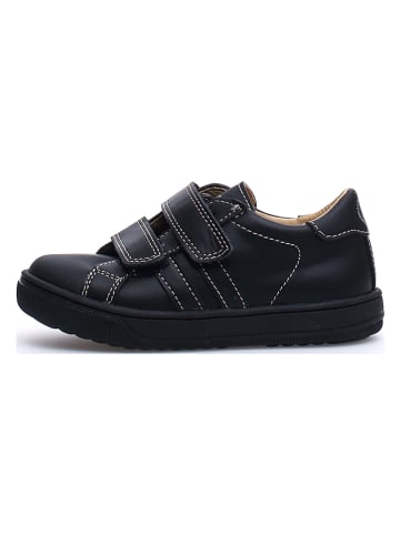 Naturino Leder-Sneakers "Rery" in Schwarz