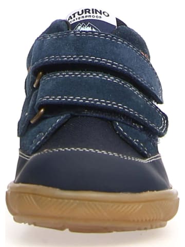Naturino Leder-Sneakers "Wakini" in Dunkelblau