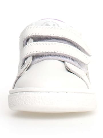 Naturino Leren sneakers "Pinn" wit/paars