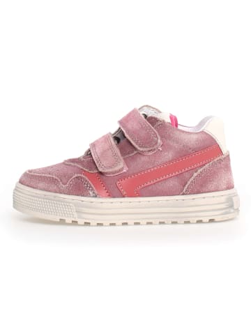 Naturino Leder-Sneakers "Ceonia High" in Rosa