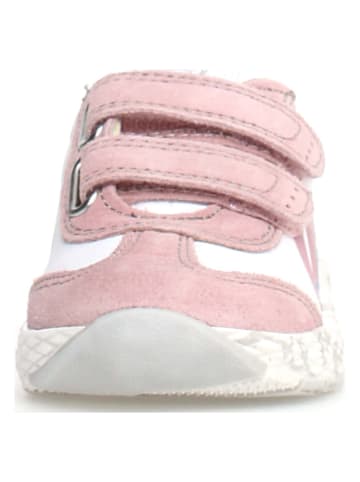 Naturino Leder-Sneakers "Jesko 2" in Weiß/ Bunt