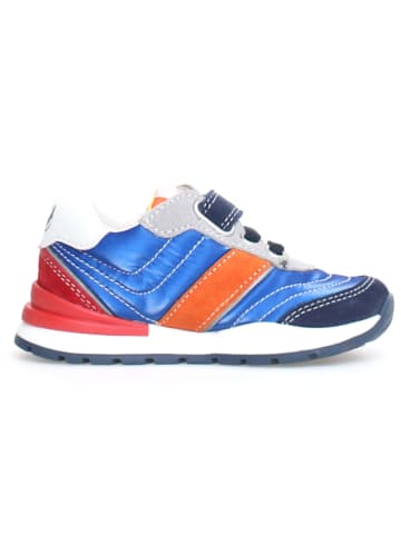 Naturino Sneakersy "Ascal" w kolorze niebiesko-czerwonym