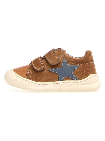 Naturino Leder-Sneakers "Babe" in Hellbraun