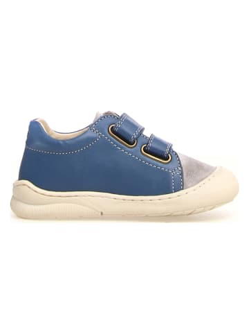 Naturino Leder-Sneakers "Minstix" in Blau