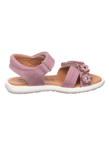 lamino Leder-Sandalen in Rosa