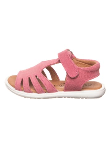 lamino Leder-Sandalen in Pink