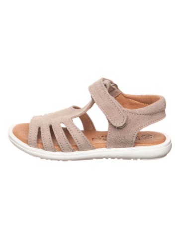 lamino Leder-Sandalen in Beige