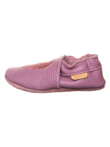 lamino Skórzane buty w kolorze różowym do raczkowania