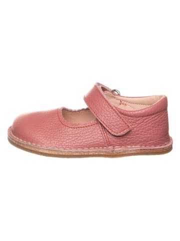 lamino Leder-Spangenballerinas in Rosa