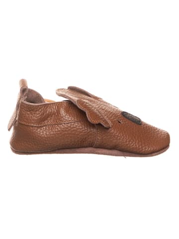lamino Leren kruipschoenen lichtbruin
