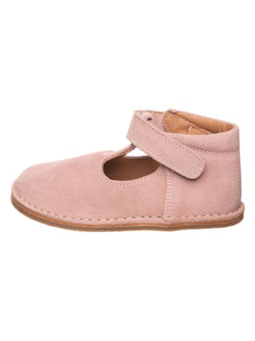 lamino Leder-Halbschuhe in Rosa