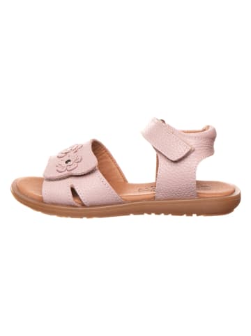 lamino Leder-Sandalen in Rosa