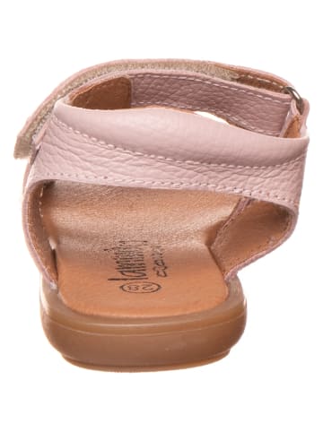 lamino Leder-Sandalen in Rosa