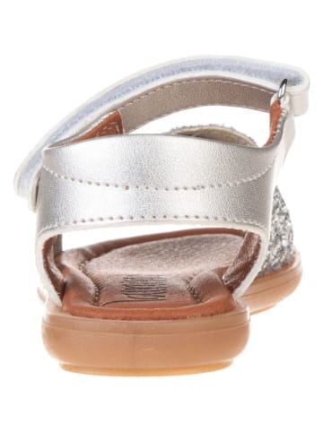 lamino Sandalen in Silber