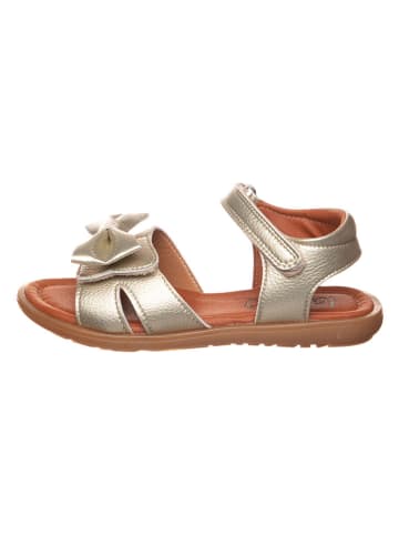 lamino Sandalen goudkleurig