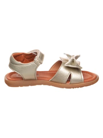 lamino Sandalen goudkleurig