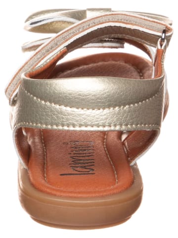 lamino Sandalen goudkleurig