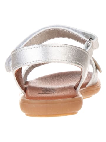 lamino Sandalen in Silber