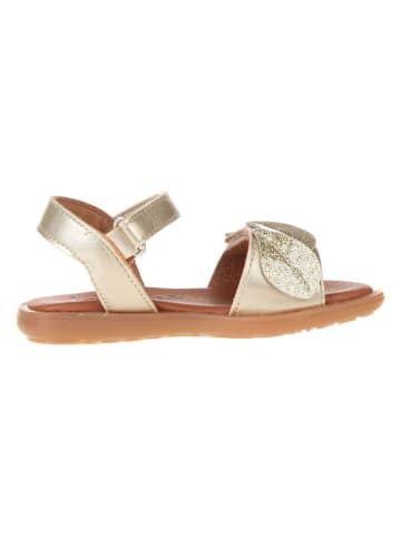lamino Sandalen goudkleurig