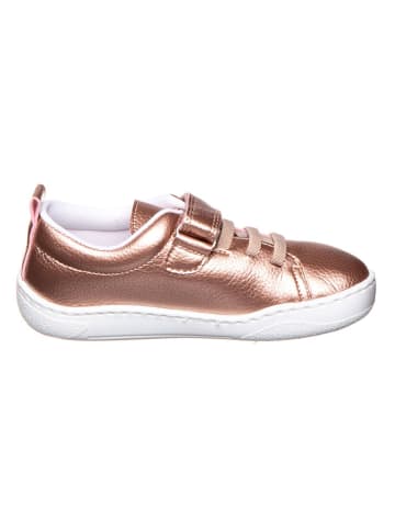 lamino Sneakersy w kolorze różowozłotym