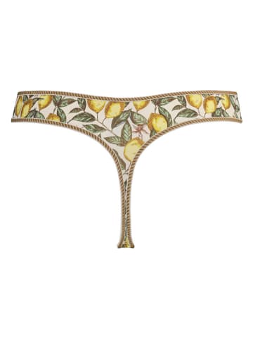 Marlies Dekkers String "Mambo" in Beige/ Gelb/ Grün