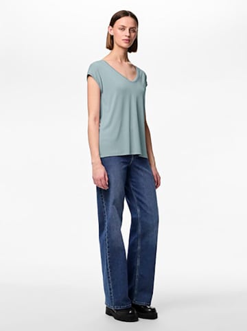 Pieces Shirt "Kamala" in Hellblau