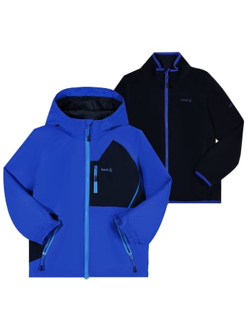 Kamik 3in1-Regenjacke "Silas" in Blau/ Dunkelblau