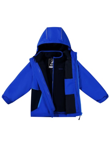 Kamik 3-in-1 regenjas "Silas" blauw/donkerblauw