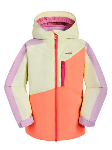 Kamik Regenjacke "Tara" in Gelb/ Orange/ Lila