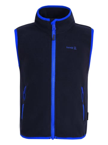 Kamik Fleece bodywarmer "Phoenix" donkerblauw