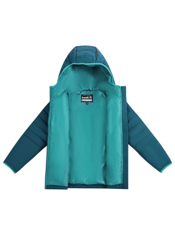 Kamik Dunne all-season doorgestikte jas "Celeste" petrol/turquoise