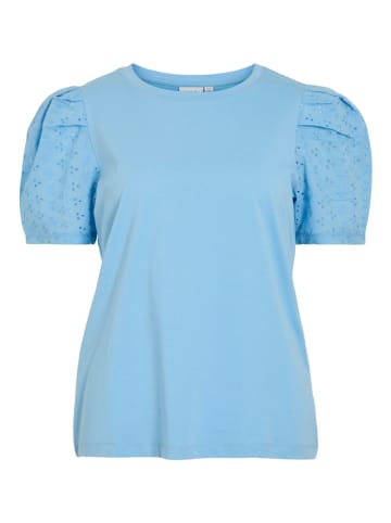 Vila Shirt in Hellblau