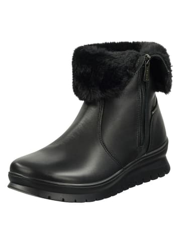 Igi&Co Leder-Boots in Schwarz